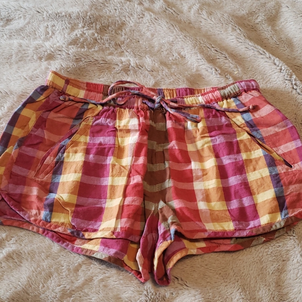 Roxy linen shorts size xs